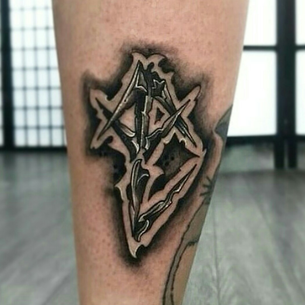 Protection rune tattoo by tattooist gvsxrt  Tattoogridnet