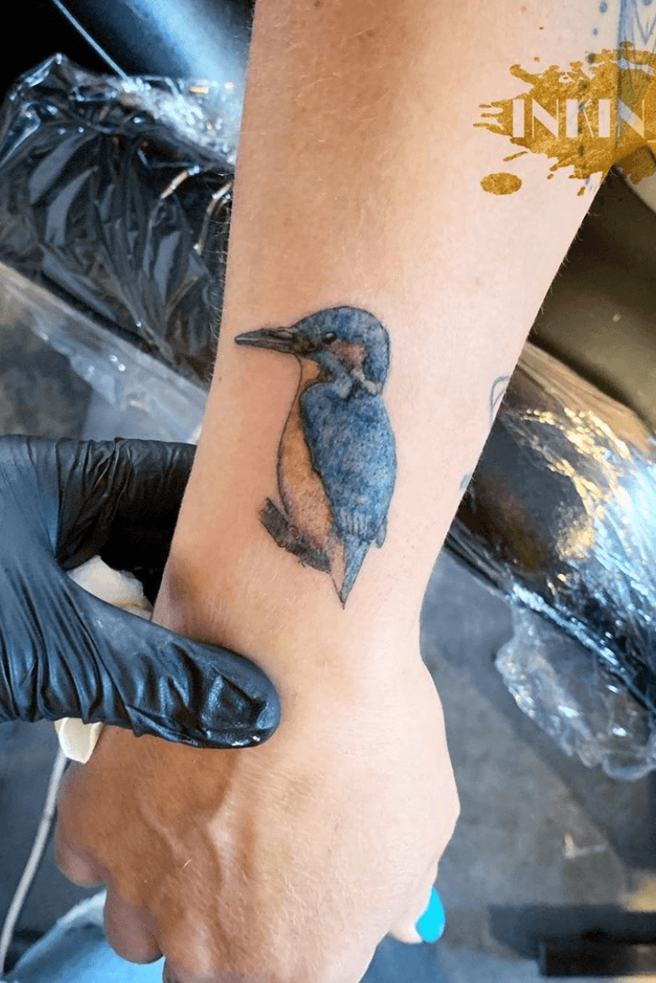 Tiny Bluejay - Kingfisher Collective Tattoos & Piercing