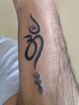 Shiva om tattoo