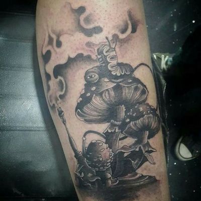 Work in progress... Alice in wonderland for Laurie.. #aliceinwonderland #AliceinWonderlandtattoo #rune #runes #runetattoo #norse #norsetattoo #viking #vikingtattoo #pict #picttattoo #pagan #pagantattoo #heathen #heathentattoo #woad #woadtattoo #woadblue #blackwork #blackworker 