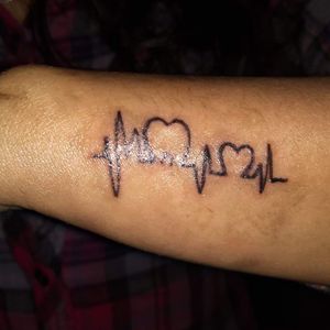 #tatuaje #electrocardiogram 