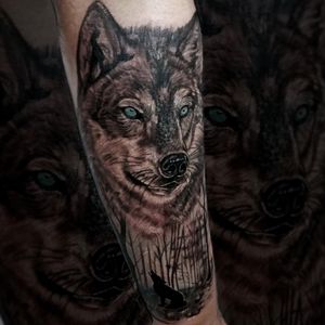 Wolfie! I love tattooing animals🖤🐺 . . . . . . . . . . . . . .#tattoo #tattoos #inkedgirls #love #inkig #ink_ig #tattooedguys #tattooed #tattooartist #tattooart #blackandgreytattoo #colortattoo #realism #realistictattoo #colortattoos #tattoolife #ink #inked #inklife #inkspiration #inkspiringtattoo #martitattoo #art #melbourne #melbournetattoo #portraittattoo #inkjunkeyz #wolf #wolftattoo #InkFreakz