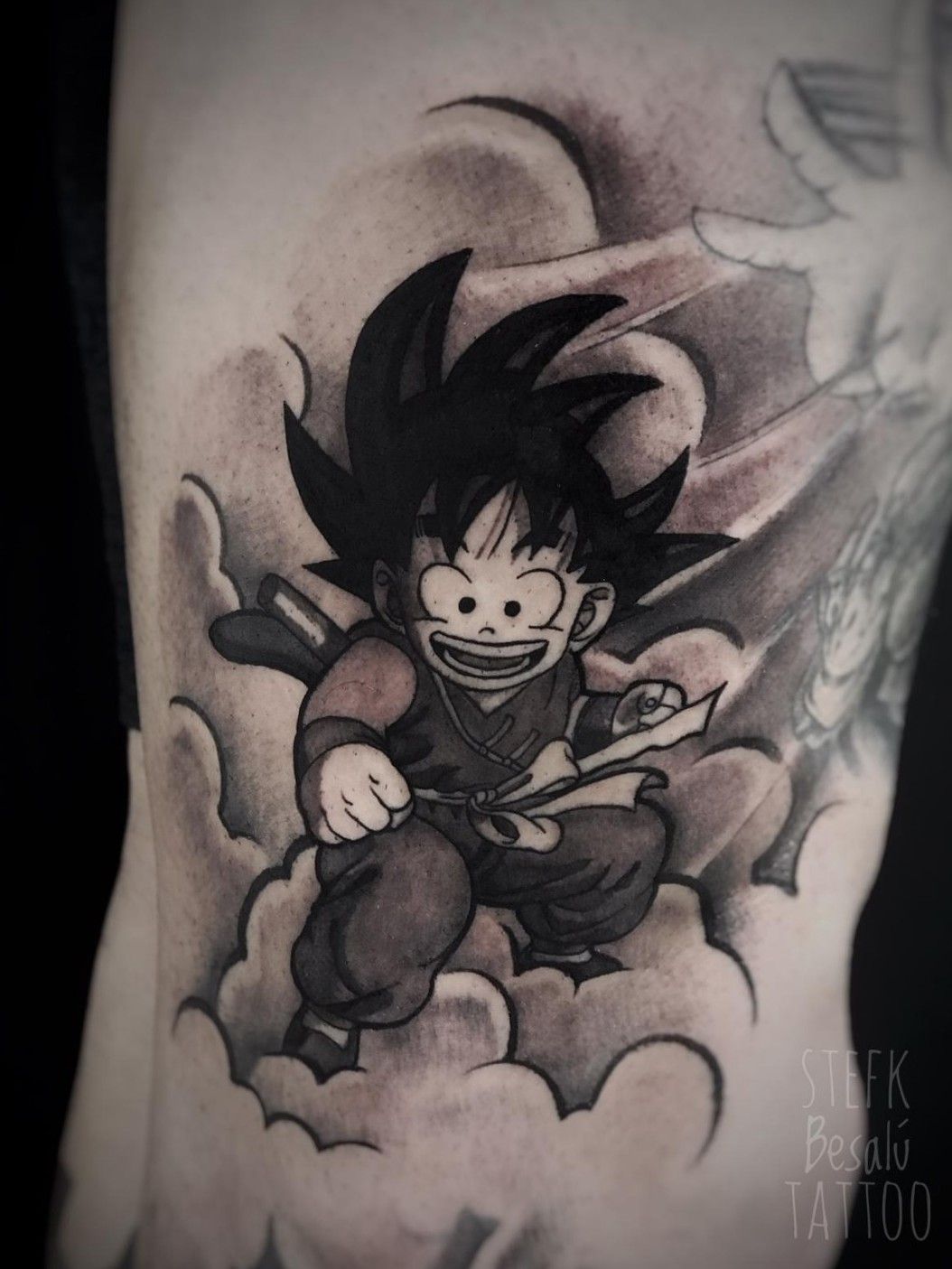 Goku tattoo design by loveinkzonetattoos fee days back Ist sitting done  for forearm Soon full sleeve will be completed after this  Instagram