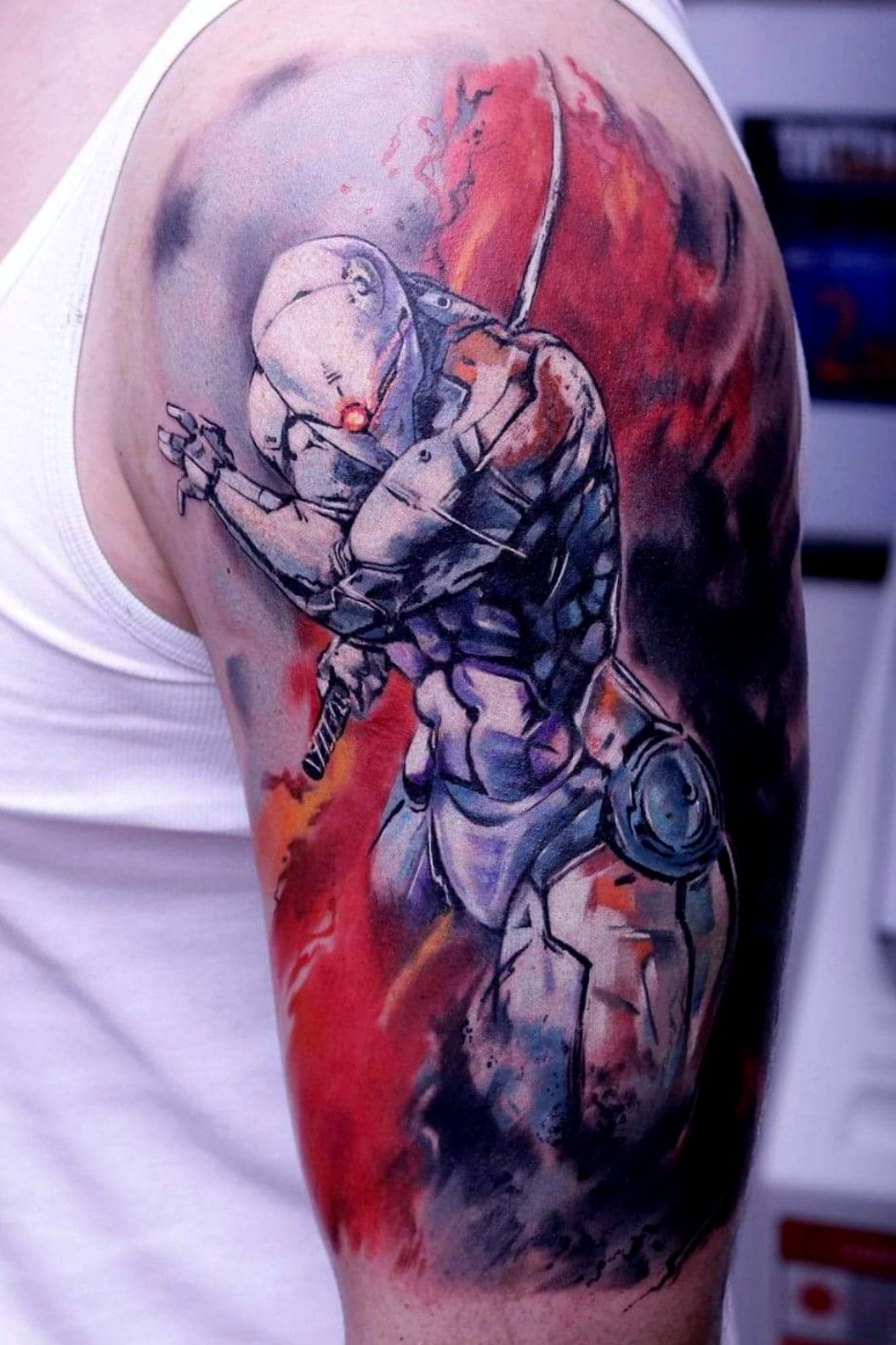 50 Metal Gear Tattoo Designs For Men  Gaming Ink Ideas