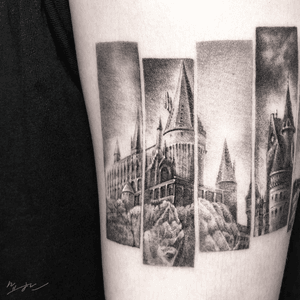 Harry potter : Hogwarts magic school✨ detail cut 