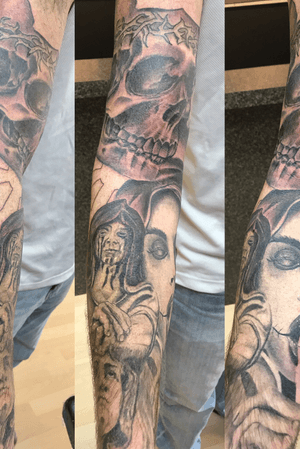 Tattoo by skullkrew tattoo