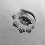 #eyetattoo #eye #eyetattoos #skulltattoo #tattooscript #melbourne #portraittattoo #eyetat #portraitdrawing #portrait #realismtattoo #realismdrawing #realism 