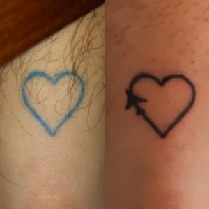 Heart. Cover up 7rl.