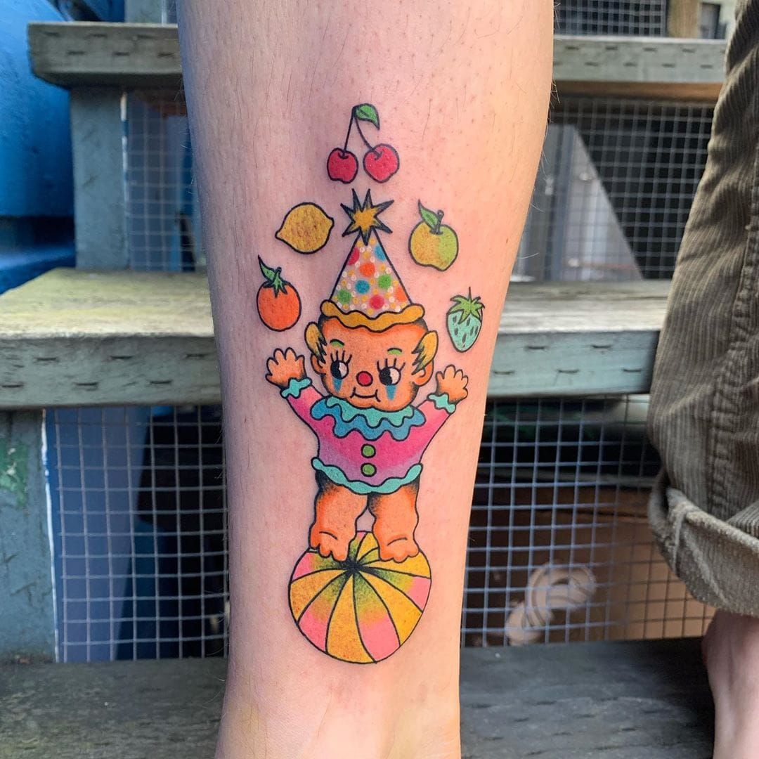 Cute Clown Kewpie florida  Kevin Joseph Tattoo  Facebook