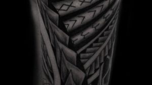 Samoan tattoo I drew and did for a client