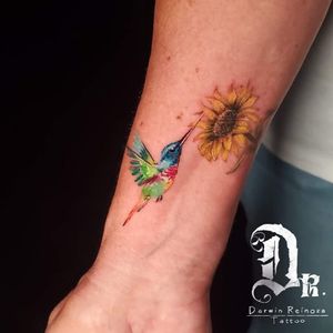Tatuaje realizando por Darwin reinoza