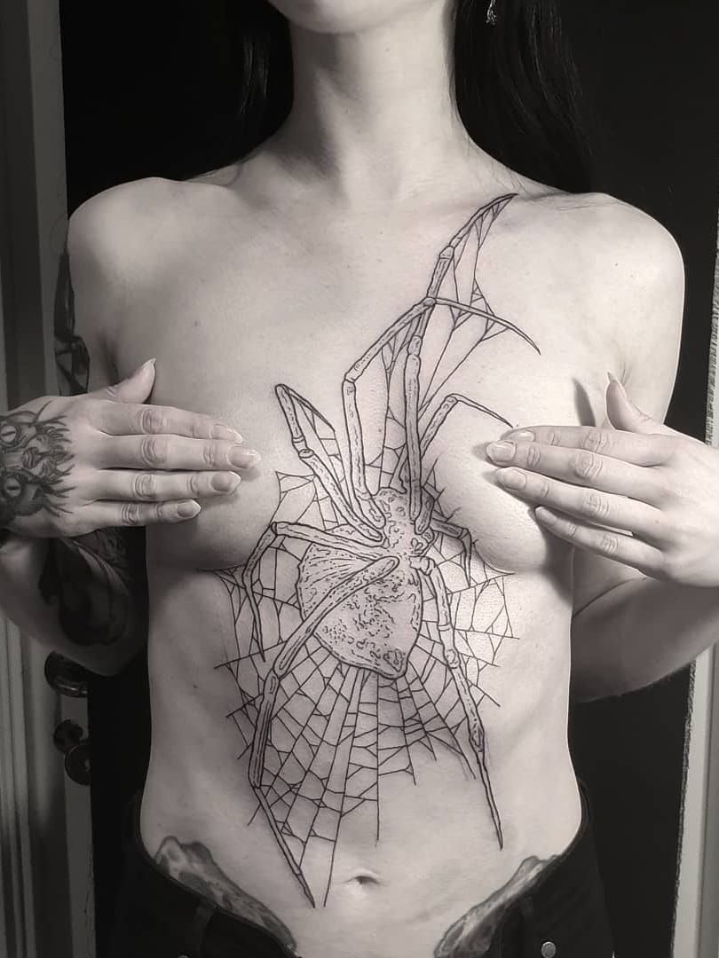 15 Popular Spider Tattoo Designs With Meanings 50 OFF
