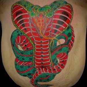 Cobra Tattoo done in 2 sessions.
#calypsosaga #Japanese #tattoo #London #tattooartistportfolio  