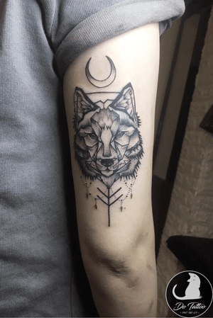 Wolf tattoo: \