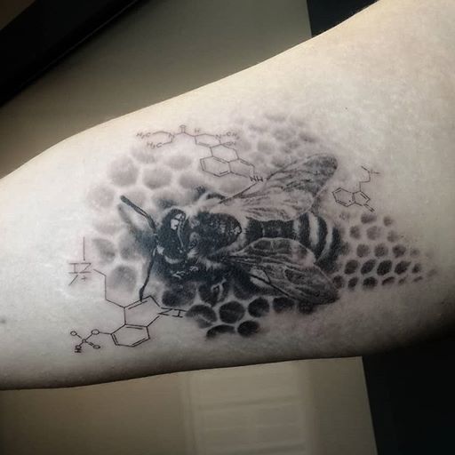 75 Cute Bee Tattoo Ideas  Art and Design  Bee tattoo Honey bee tattoo  Cool tattoos