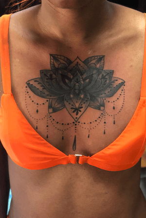 Cover up... on chest