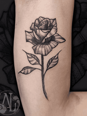 Blackwork Rose