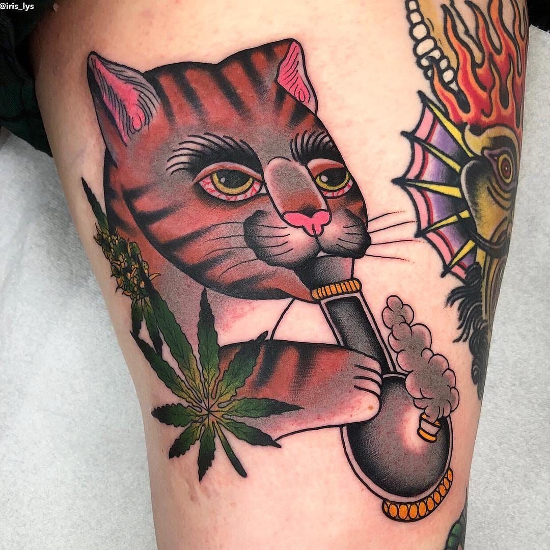 10 Best Weed Tattoo Designs and Ideas to Try  Styles At Life