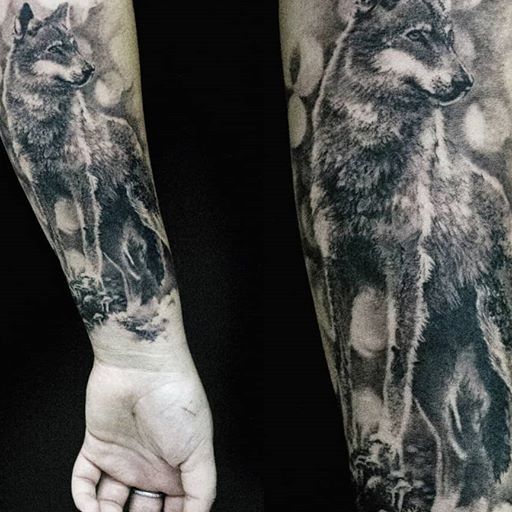 28 Gorgeous Wolf Tattoo Design Ideas With Pictures