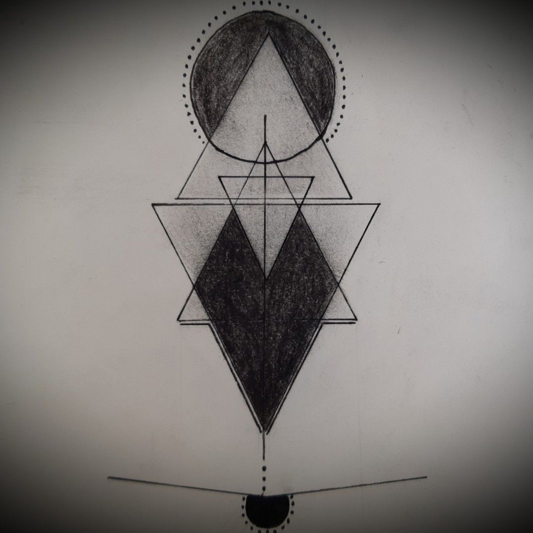 50+ Geometric Triangle Tattoos Designs With Meanings (2023)