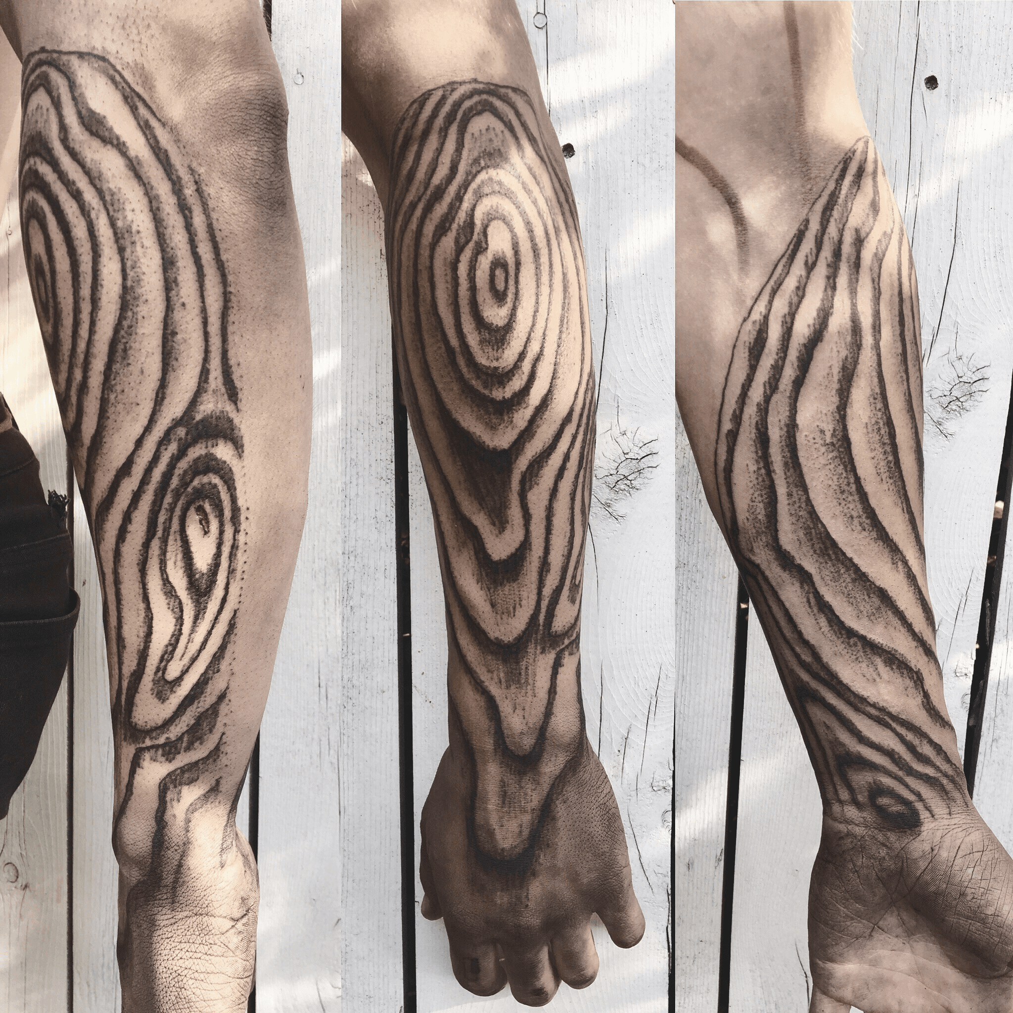The Wood  Forarm tattoos Cool arm tattoos Forest tattoos