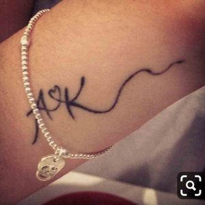 I wanna get this done for my kids initials AKP