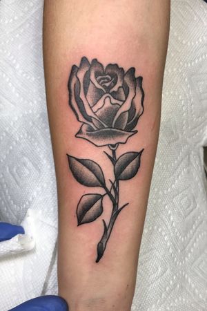 Black Rose #blackwork #flashtattoo #ink