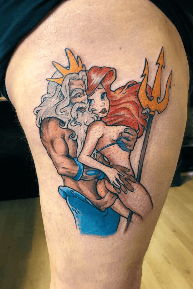 Tattoo uploaded by Marius Cradle â€¢ #disney #tattoodo #porn #cartoon  #tattoodisney #disneyporn #colortatoo #inprogress #disturbing #art #tattoo  â€¢ Tattoodo
