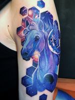 #tattoogalaxy #tattoogdansk #gdansktattoo #color_tattoo #horse #cosmos Instagram.com/krismengiotattoo https://www.facebook.com/profile.php?id=100017156859256