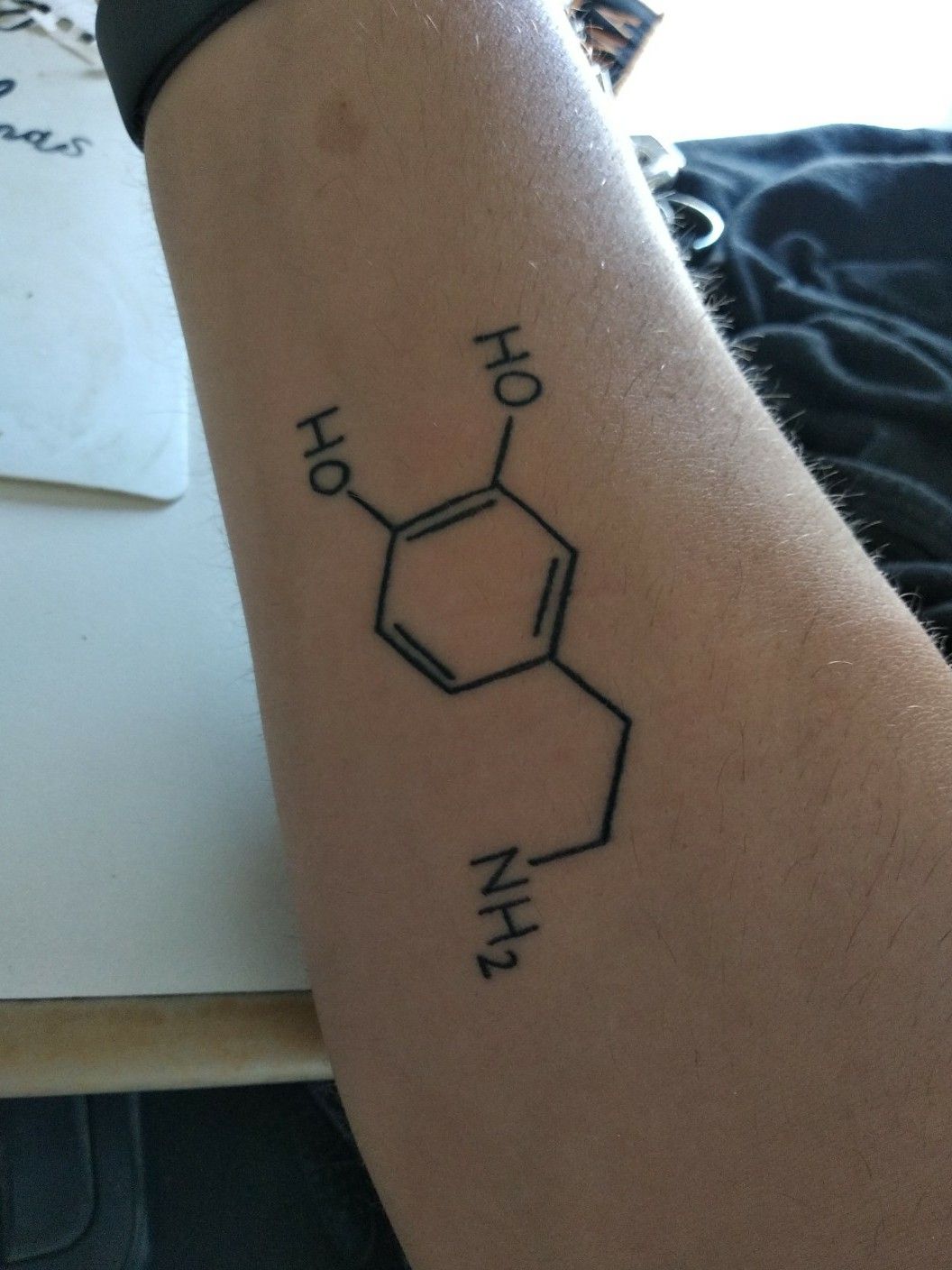 Chemical compound of T  Tattoos Symbolic tattoos Cool tattoos