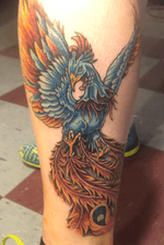 #phoenix #phoenixtattoo #color #tattoo #tattooed #ink #inked #art