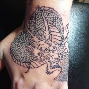 Tattoo Uploaded By Ben Rusty About Half Way Done Will Be Adding Colour Next He Looks Better Not Naked Dragonhawktattoosupply Dragontattoo Starbritecolors Ezcartridge Hustlebutter Hurricanepowersupply Microshield2 Sacredchaosink