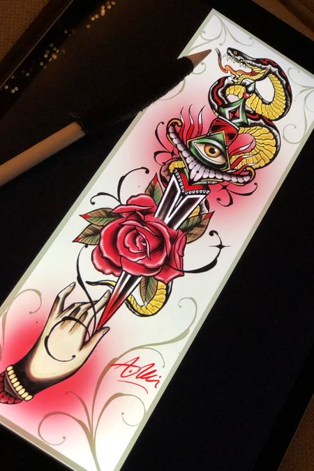 Flash tattoo