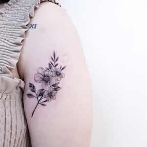 #tattooartist   #flowers #flowertattoo #tattoo