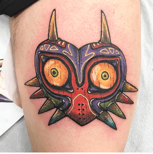Majoras Mask tattoo by Dana