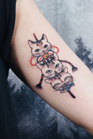 instagram @inkbynotyet <cats> #taiwan#taipei#taiwantattoo#taipeitattoo