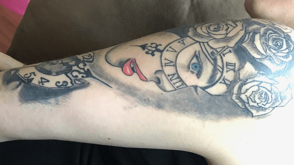 Tattoo from salon bad girl