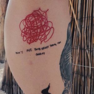Don't Put Your Heart Through That. [ Again ]#quotesaboutlife #quates #quatestattoo #quatesart #art #meaning #deepquotes #lettering #letteringtattoo  #line #fineline #tattoo #tattoos #tattoolife #bishop #bishoprotary #tattooart #girlwithtattoo #instatattoos #thessaloniki #greece #ig_greece 