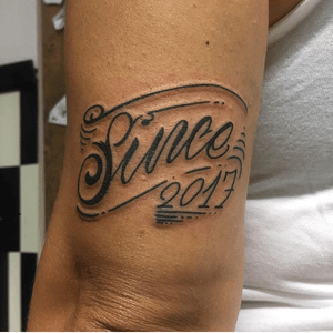 "since 2017" thanxs Liliana #tattoo #tattoozurich #letteringzurich #zurichcity #scripttattoo #zurich🇨🇭 #hautrock #haarrock #switzerland🇨🇭 #tattoozh