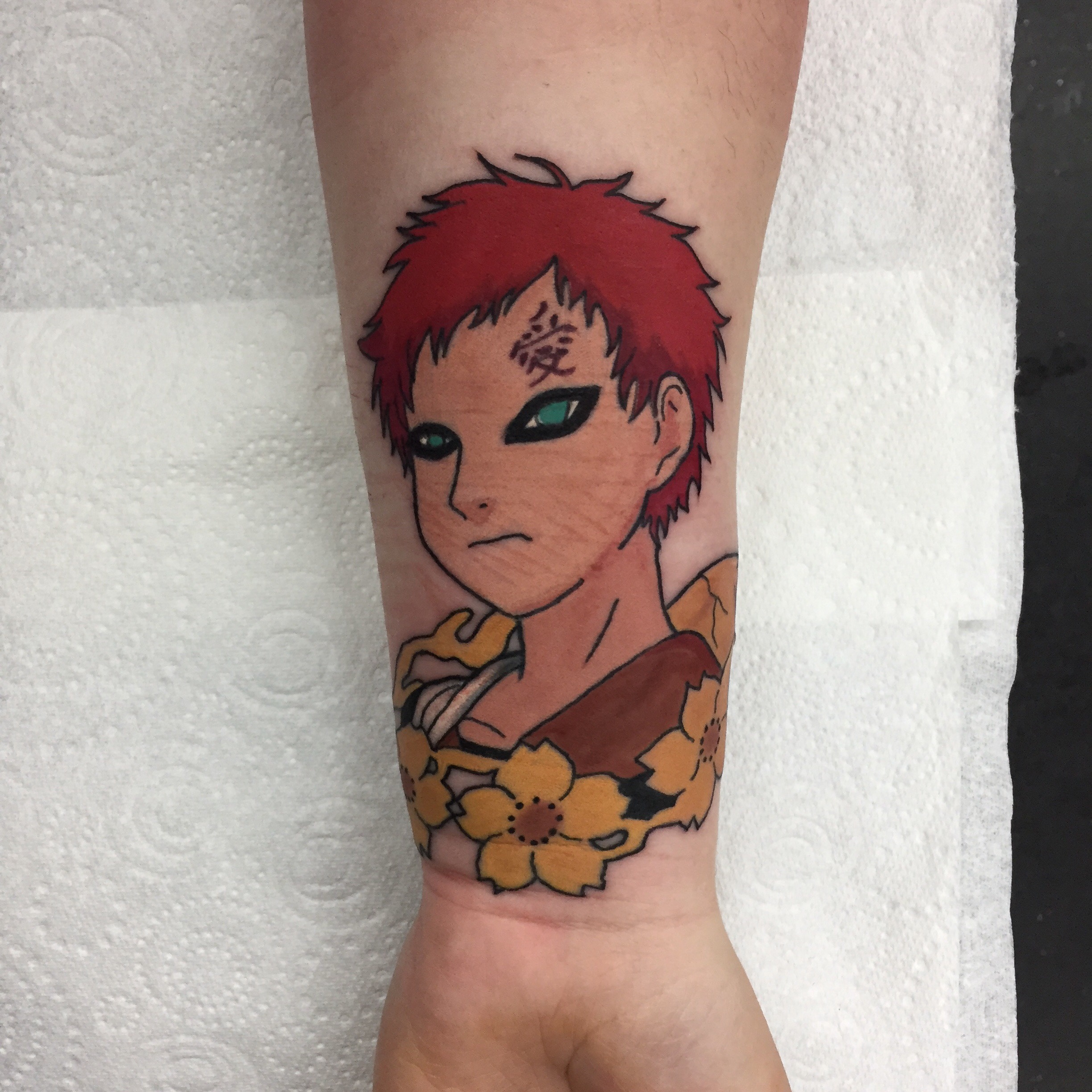 Tattoo uploaded by ClaryScarletTattoo • Gaara Tattoo • Tattoodo