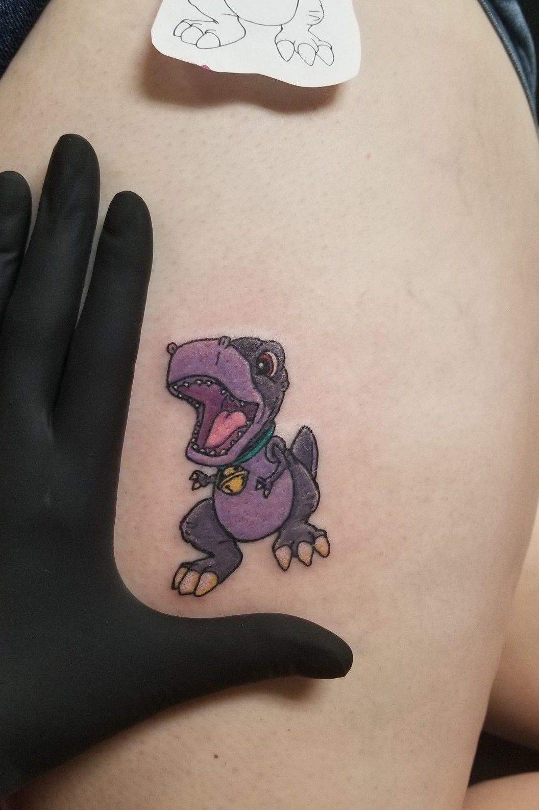 Chomper land before time tattoo