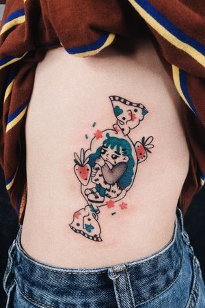 instagram @inkbynotyet <sad candy girl> #taiwan#taipei#taiwantattoo#taipeitattoo
