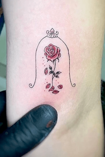 Sink Or Swim Tattoo  Beauty and the Beast mirror                                 