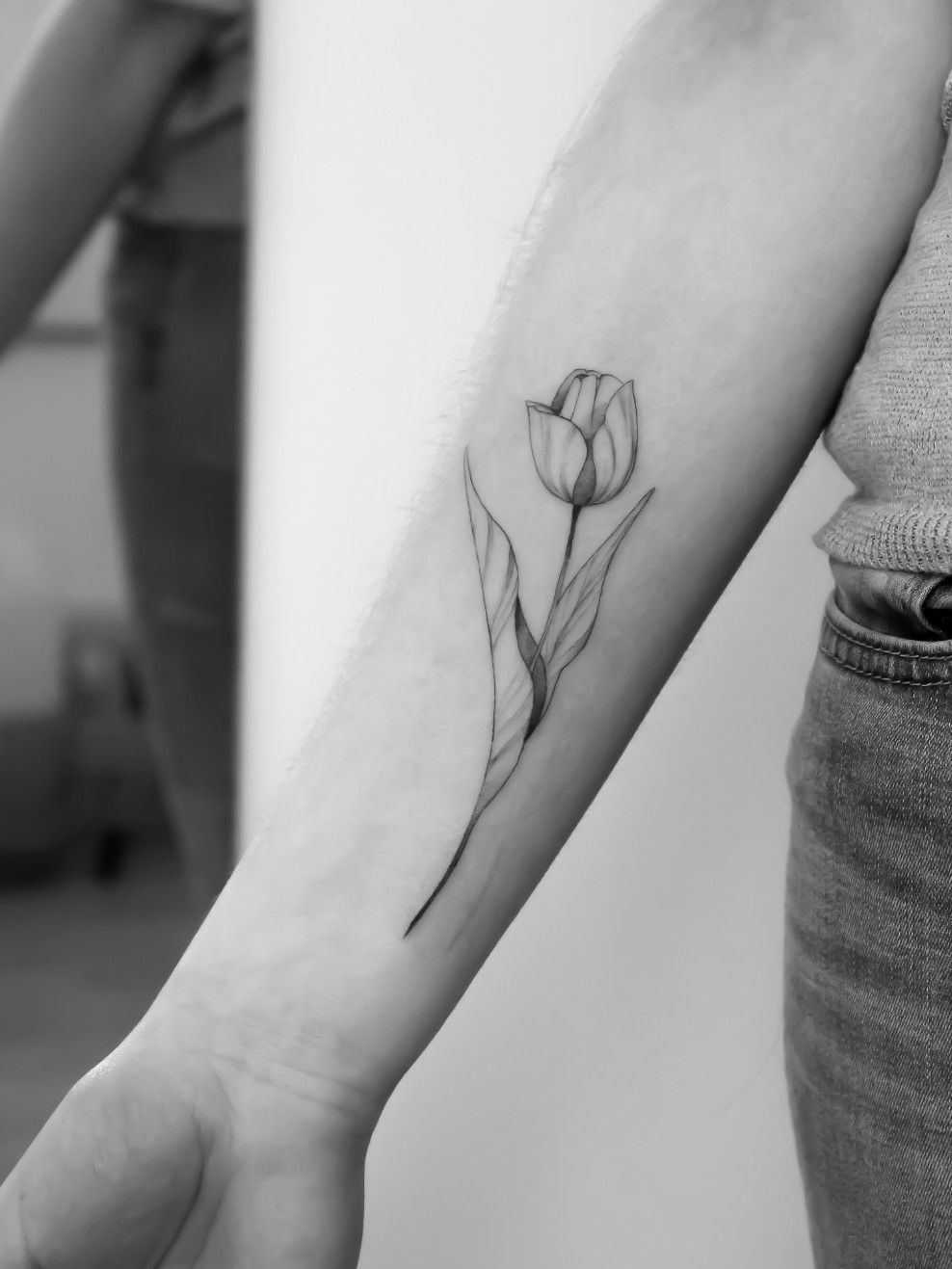 Tulip Tattoo Ideas That Will Make Your Body Even More Attractive