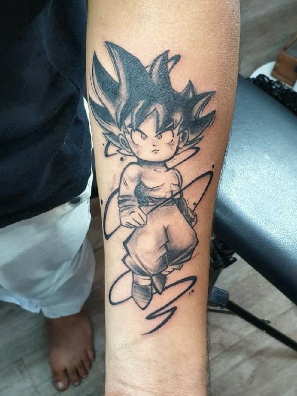 DBZ Super Saiyan 4 Goku tattoo