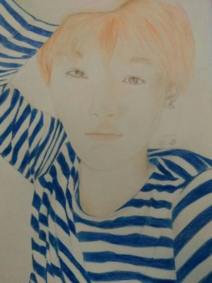 Although I am no tattoo artist, I have persons who inspire me. When I draw them I feel such a great inspiration and  drawing pictures makes me fly into another world. His name is Suga or Yoongi and he is one of my biggest inspirations with the songs he writes, his voice which sings and raps, brings out emotions.