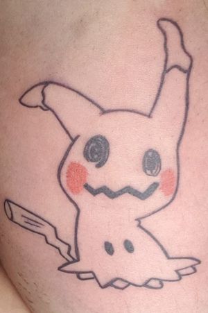 4th Tattoo - Mimikyu of #pokemon #pokemontattoo  on my Left arm 