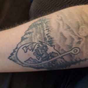 1st tattoo, July 2018.