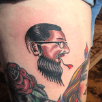 Krooked Ken Tattoo, Traditional tattoo