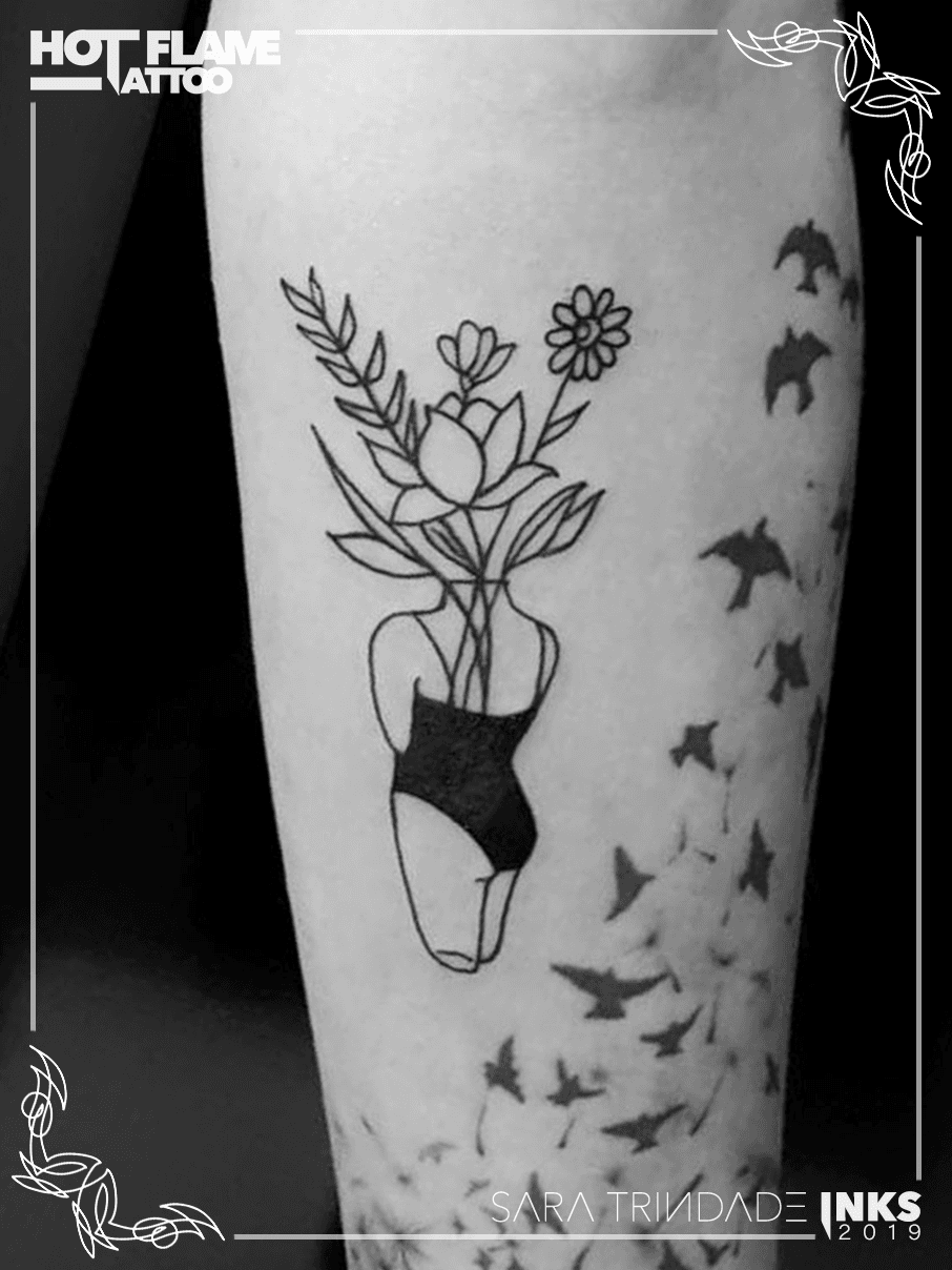 Aliens Tattoo Ahmedabad  The biggest step towards success is selfgrowth  This tattoo serves as a reminder that only you can nurture yourself and  bloom into a beautiful flower Express yourself with